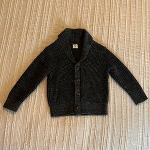 Baby gap gray button up sweater size 3 years